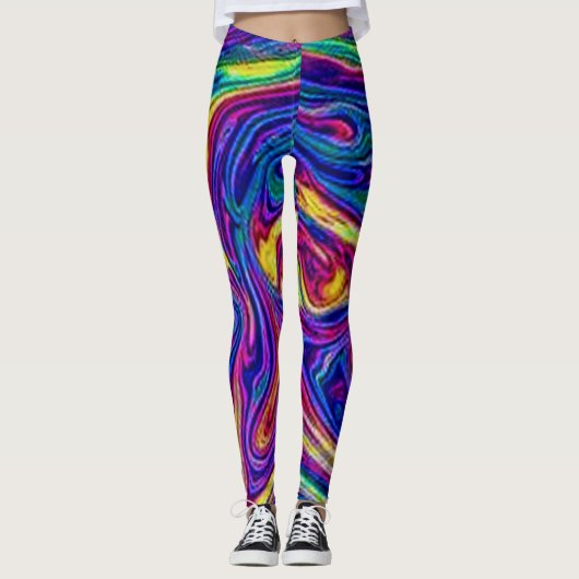 Leggings Psychédélique (Devant)