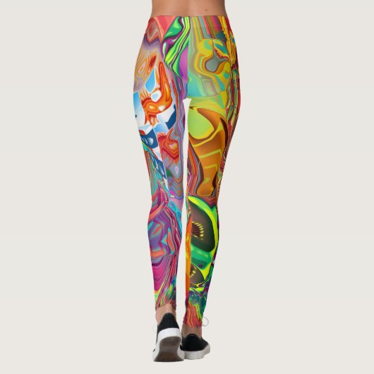 Leggings Psychédélique (Dos)