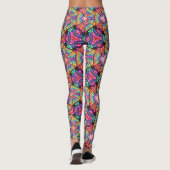 Leggings psychédélique (Dos)