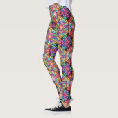 Leggings psychédélique (Gauche)