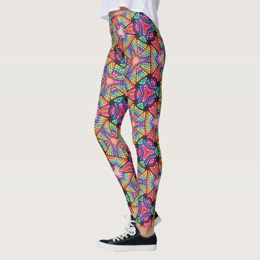 Leggings psychédélique (Gauche)