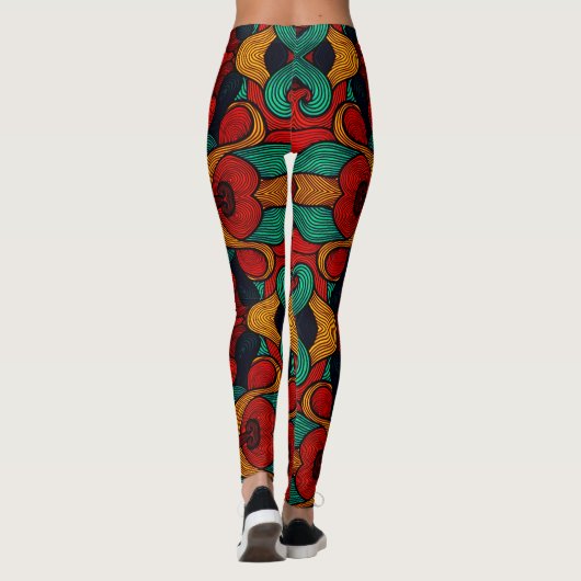 Leggings Psychédélique (Dos)