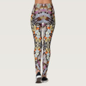 Leggings Psychédélique Mandala Rétro Hippie Trippy Boho Chi (Dos)