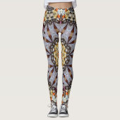 Leggings Psychédélique Mandala Rétro Hippie Trippy Boho Chi (Devant)