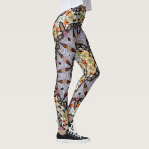 Leggings Psychédélique Mandala Rétro Hippie Trippy Boho Chi