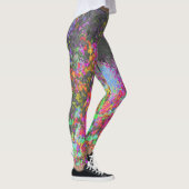 Leggings Psychédélique Tropicale Jardin Sunrise (Droite)