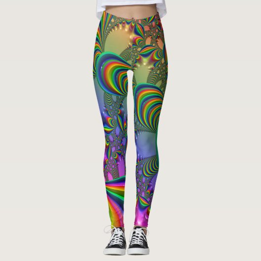 Leggings Psychedeliques (Devant)