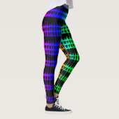 Leggings psychédéliques de 4 couleurs (Droite)