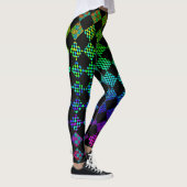 Leggings Psycho Checkers par Kenneth Yoncich (Droite)