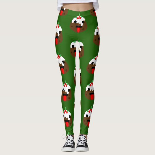 Leggings pub de noël (Devant)