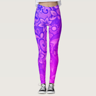 Leggings Pucci pourpre génial