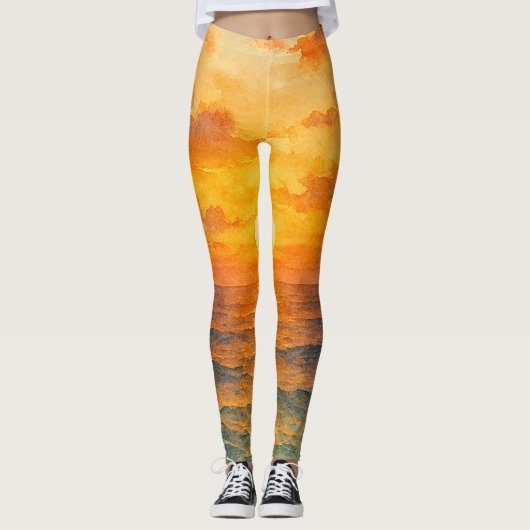 Leggings puesta de sol (Devant)
