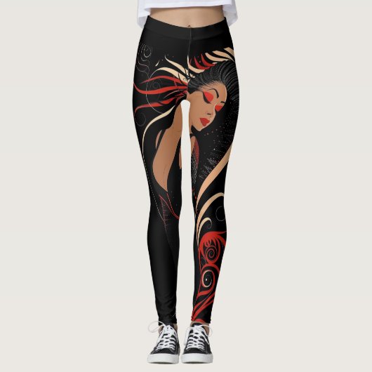 LEGGINGS PUISSANCE DE BEAUTÉ #7 (Devant)