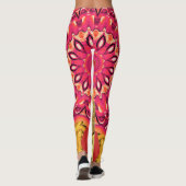 Leggings Puissance de feu magique Mandala (Dos)