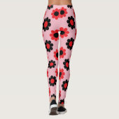 Leggings Puissance de fleurs personnalisable (Dos)