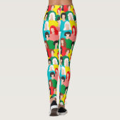 Leggings Puissance des filles (Dos)