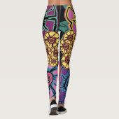 Leggings Puissance des fleurs #14 (Dos)