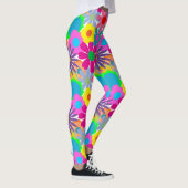 Leggings Puissance des fleurs des années 1970 (Droite)