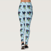 Leggings Pukeko vole un casquette (Dos)