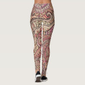 Leggings Pulse florale (Dos)