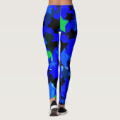 Leggings Punk rock star Blue (Dos)