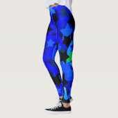 Leggings Punk rock star Blue (Gauche)
