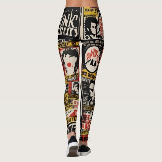 Leggings Punk Rock Vintage (Dos)