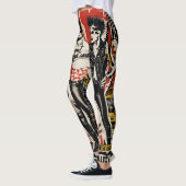 Leggings Punk Rock Vintage (Gauche)