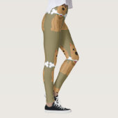 Leggings Puppy and Bone Pattern (Droite)