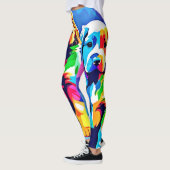 Leggings Pups Arc En Ciel : Duo Joueur (Gauche)