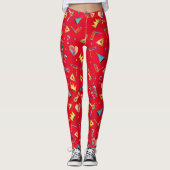 Leggings Purim Festival Kids Party Clown Carnaval mignon (Devant)