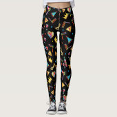 Leggings Purim Festival Kids Party Clown Carnaval mignon (Devant)