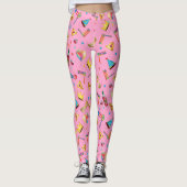 Leggings Purim Festival Kids Party Clown Carnaval mignon (Devant)