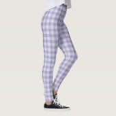 Leggings Purple Checkerboard Pattern (Droite)