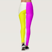 Leggings Purple et Jaune tendance (Dos)