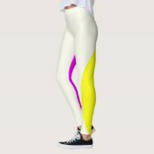 Leggings Purple et Jaune tendance (Gauche)