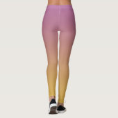 Leggings Purple et or graduel (Dos)