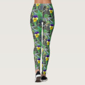 Leggings Purple et Yellow Pany (Dos)