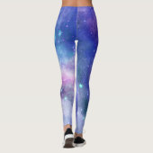 Leggings Purple Étincelant Et Lavande (Dos)