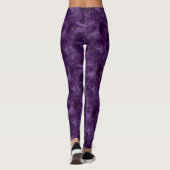 Leggings Purple Galaxy Series Design 8 (Dos)