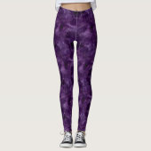 Leggings Purple Galaxy Series Design 8 (Devant)
