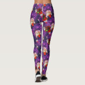 LEGGINGS PURPLE GORGEANT ET BONNE CHANCE ROUGE (Dos)
