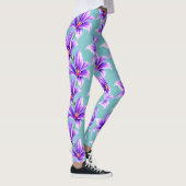 Leggings Purple Lilly du Motif de la Vallée (Droite)