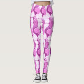 Leggings purple mermaid (Devant)