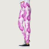 Leggings purple mermaid (Gauche)