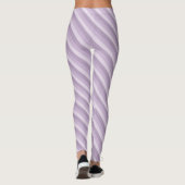 Leggings Purple Ombre rayé (Dos)