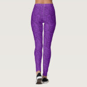 Leggings Purple Paisley (Dos)