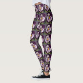 Leggings purple Pansy (Gauche)