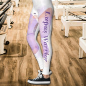 Leggings Purple papillon Lupus guerrier