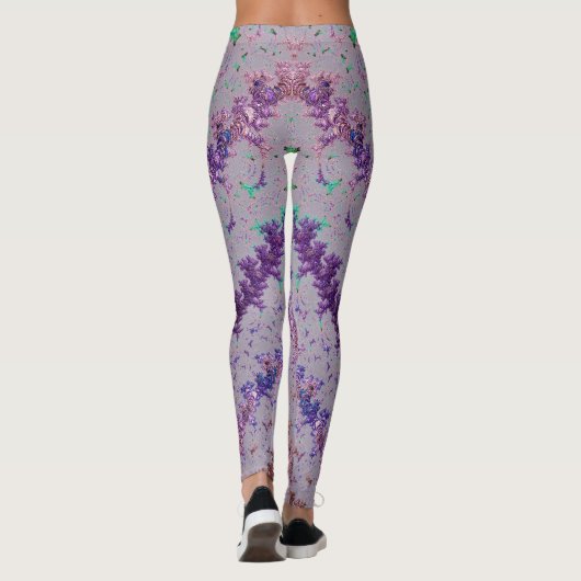 Leggings ~ Purple Pink Green ~ Original (Dos)